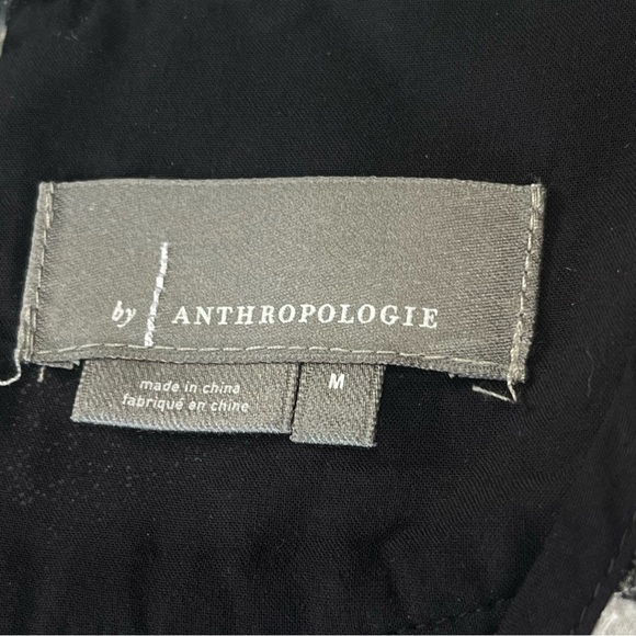 Anthropologie Susanne Tunic Dress Black Long Sleeve Size Medium - Picture 7 of 9